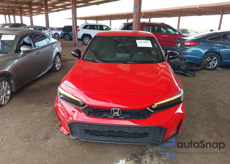 2025 Honda Civic Sport from USA, damaged, VIN 2HGFE2F52SH575498